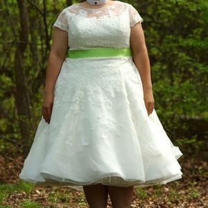 Cassini Tea Length Wedding Dress 8CMK513